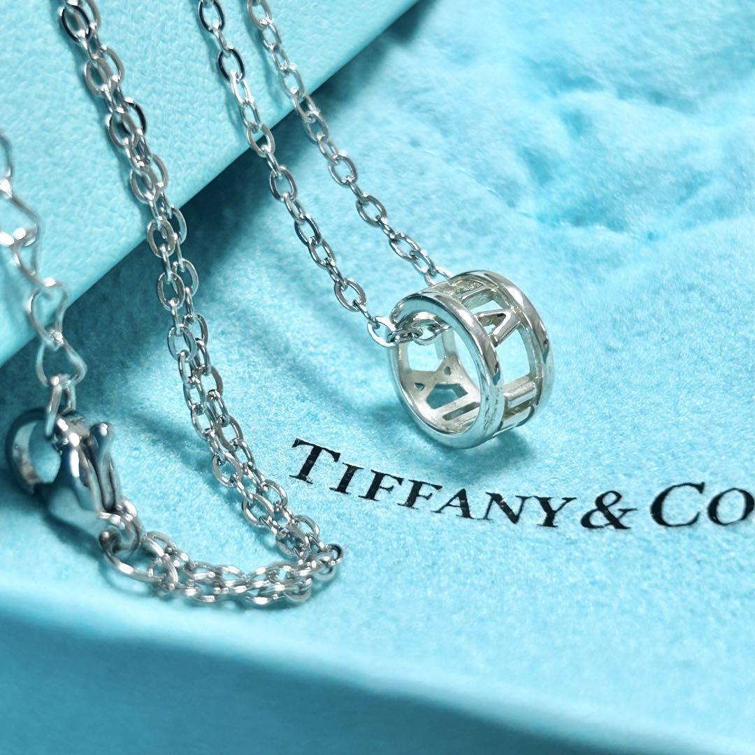 ティファニー　オープンアトラス　ネックレス　ペンダント　Tiffany シルバー