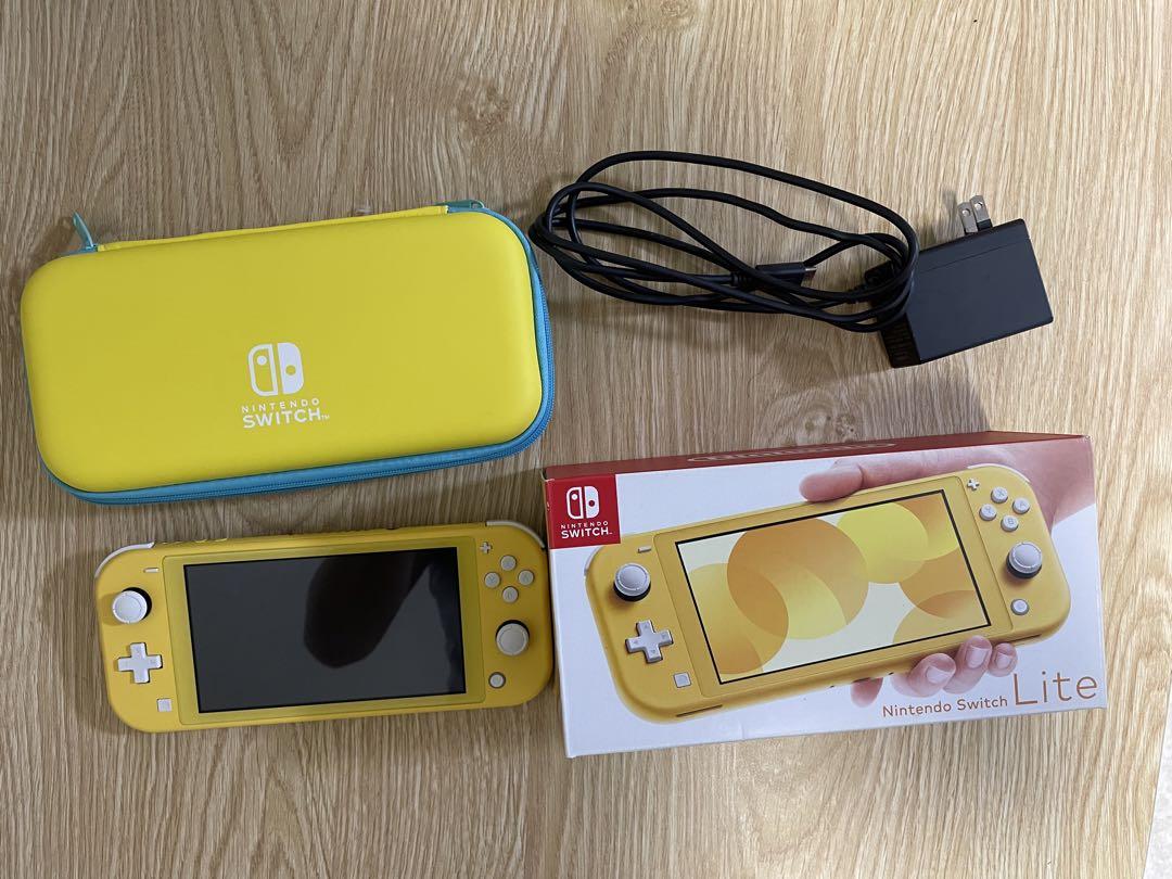 Nintendo Switch Lite イエロー + ゲームソフト4本 Nintendo Switch