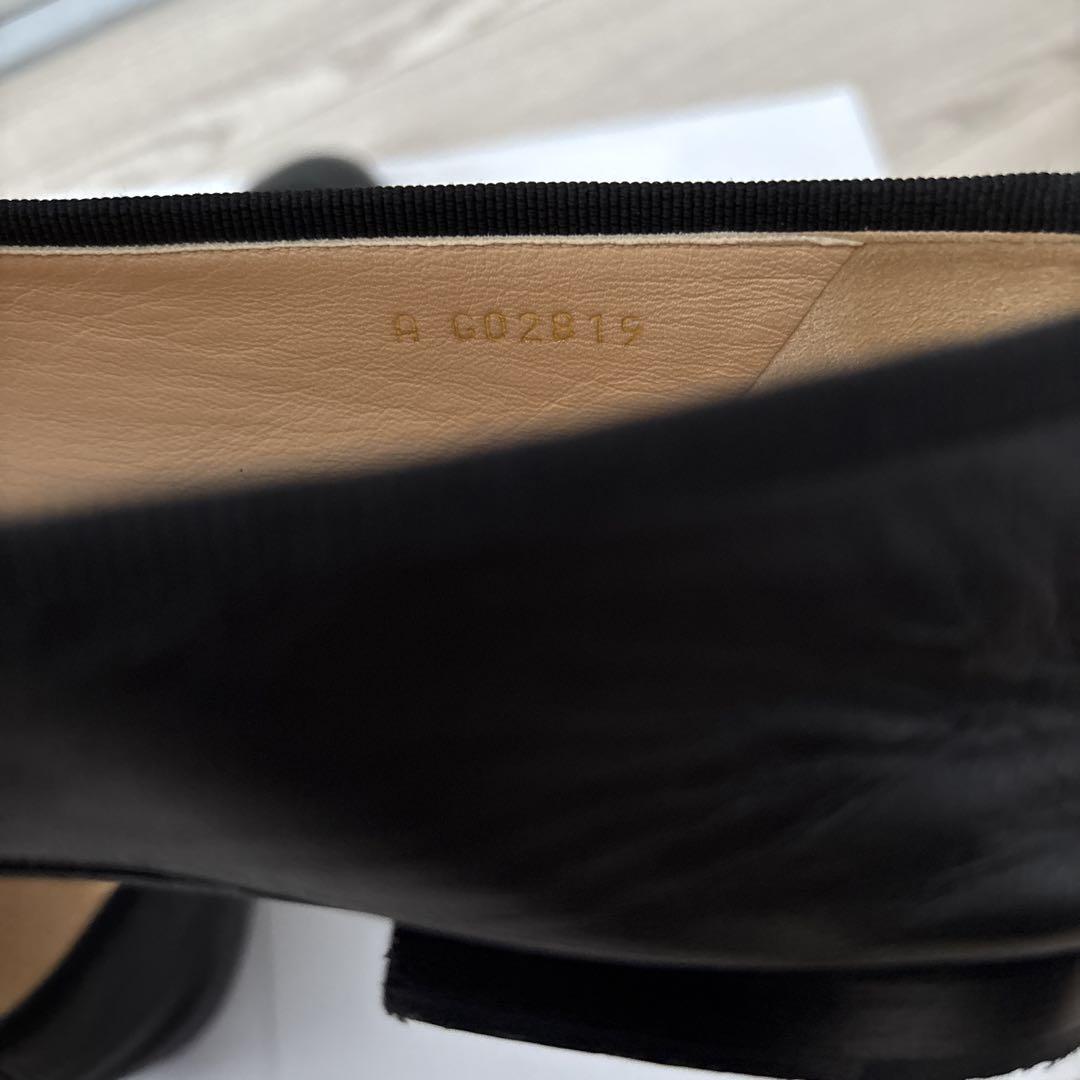 CHANEL ブラック バレエシューズ