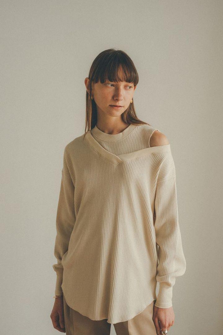 までの CLANE ASYMMETRY SHOULDER POINT TOPS 3W9zC-m97808952075 ⋝られている