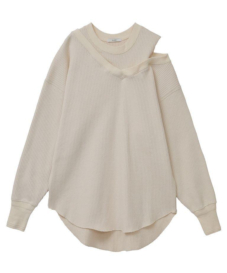 までの CLANE ASYMMETRY SHOULDER POINT TOPS 3W9zC-m97808952075 ⋝られている