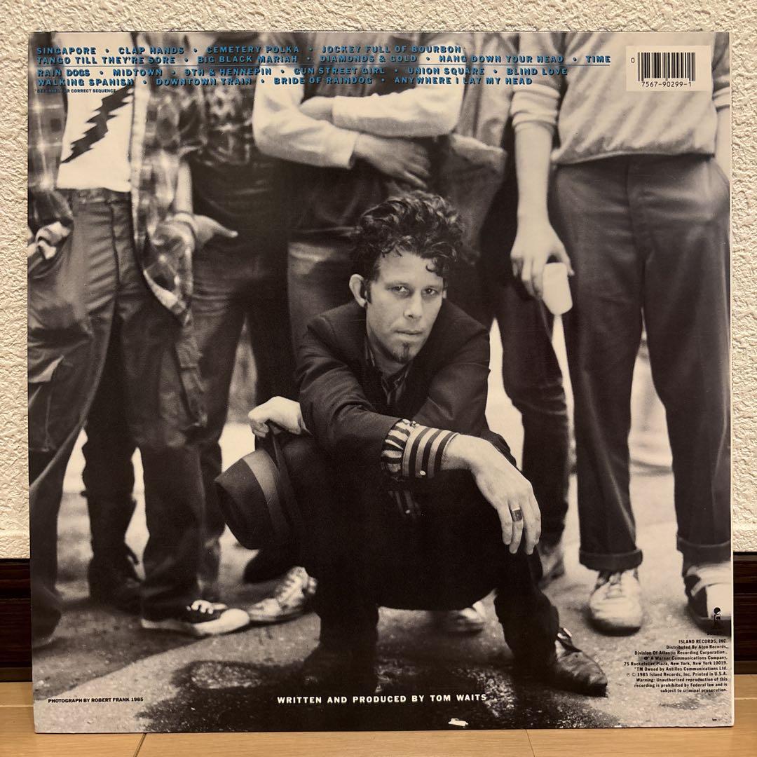 USオリジナル盤 Tom Waits Rain Dogs レコード LP レコード