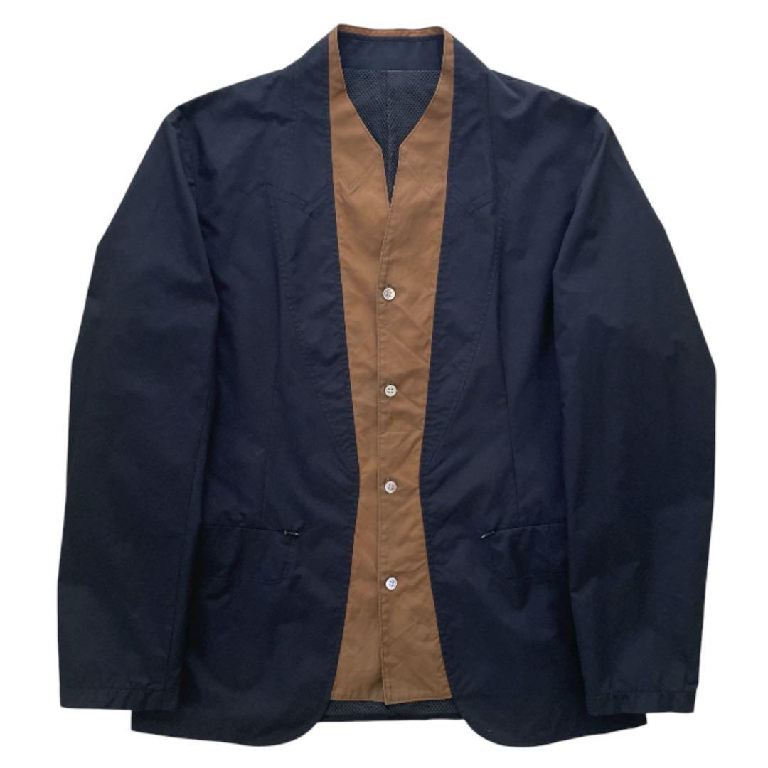 UNDERCOVER 01SS ナイロン ジャケット 初期 嵌め絵期L UNDERCOVER