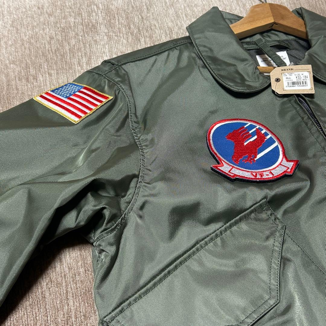 未使用タグ付き HOUSTON CWU-36/P フライトジャケット トップガン
