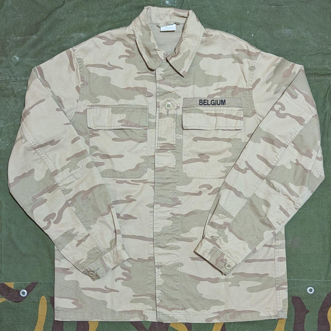 [ベルギー軍] デザート ジグソーカモ SEYNTEX 軍放出品 古着 L/L