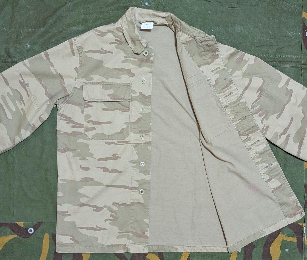 [ベルギー軍] デザート ジグソーカモ SEYNTEX 軍放出品 古着 L/L