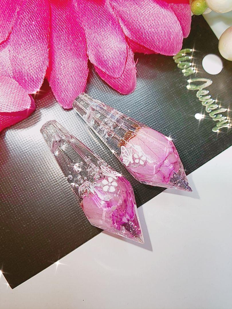 35%割引【日本製】 薔薇丸ごとに蝶がとまったレジンチャーム 各種 買い販促品 〜お月見にゃんこ〜 流木セット シーグラス 153 確認用 各種パーツ