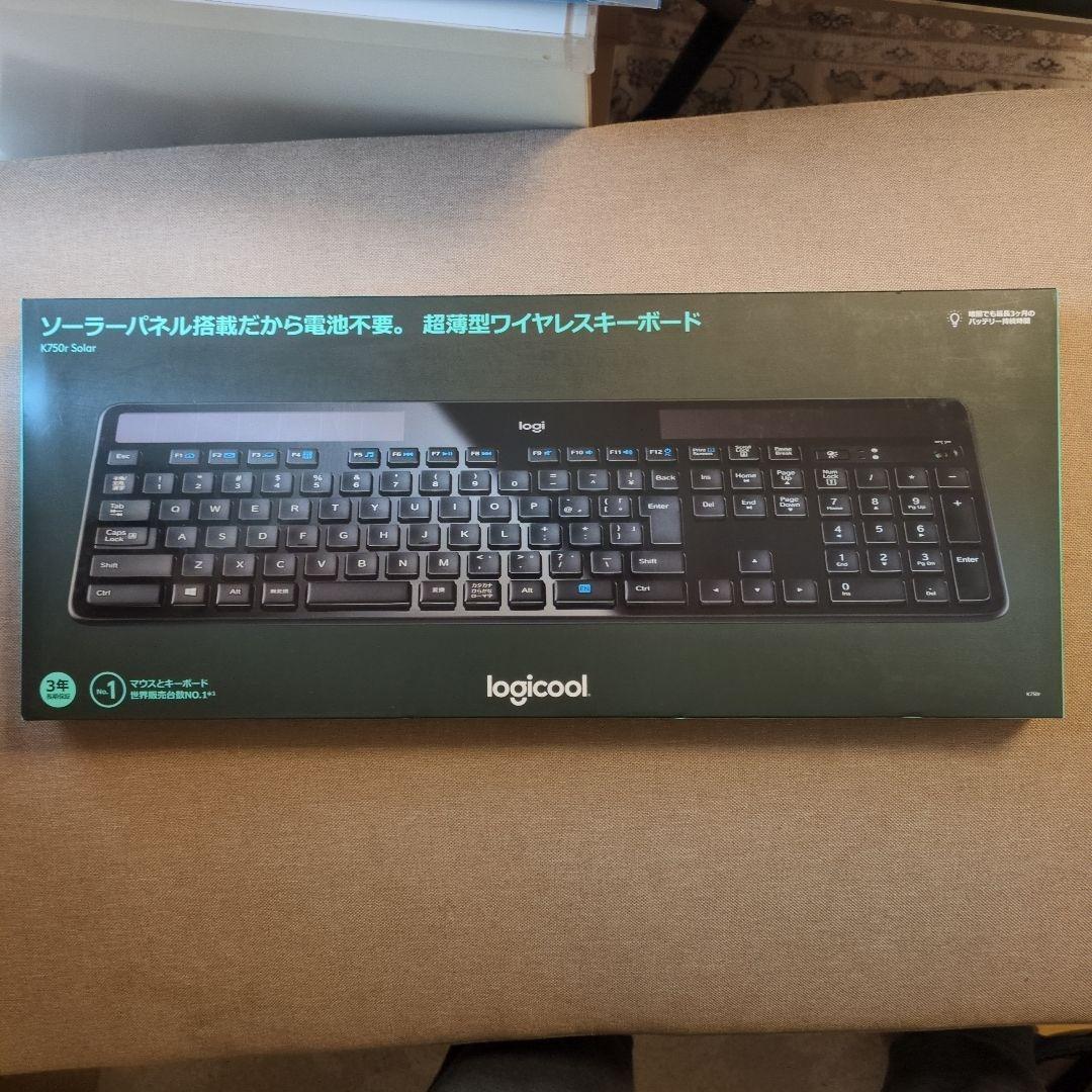 (新品)logicool K750 ソーラーワイヤレスキーボード