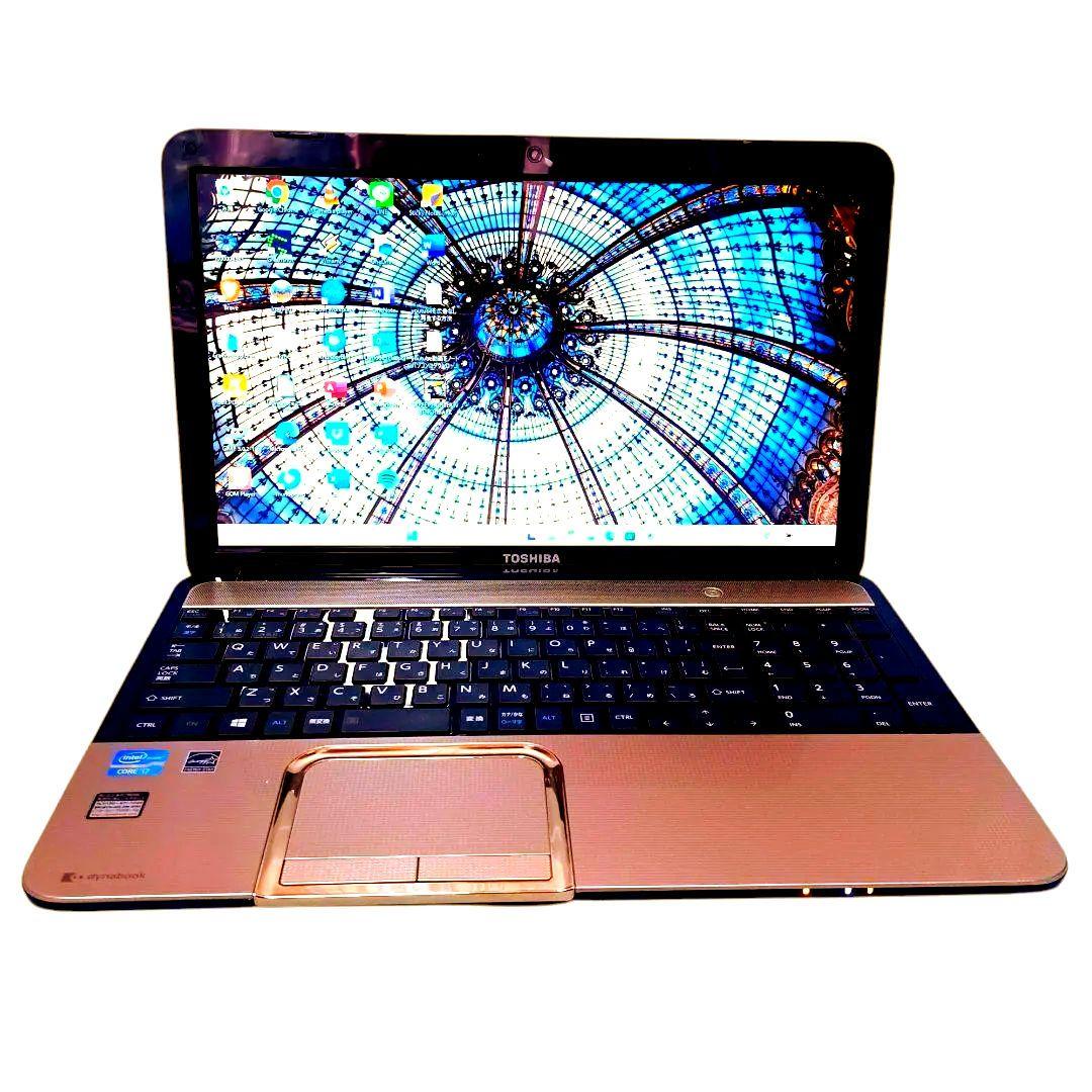 東芝 ノートパソコン本体 Windows11 オフィス i7 16GB カメラ