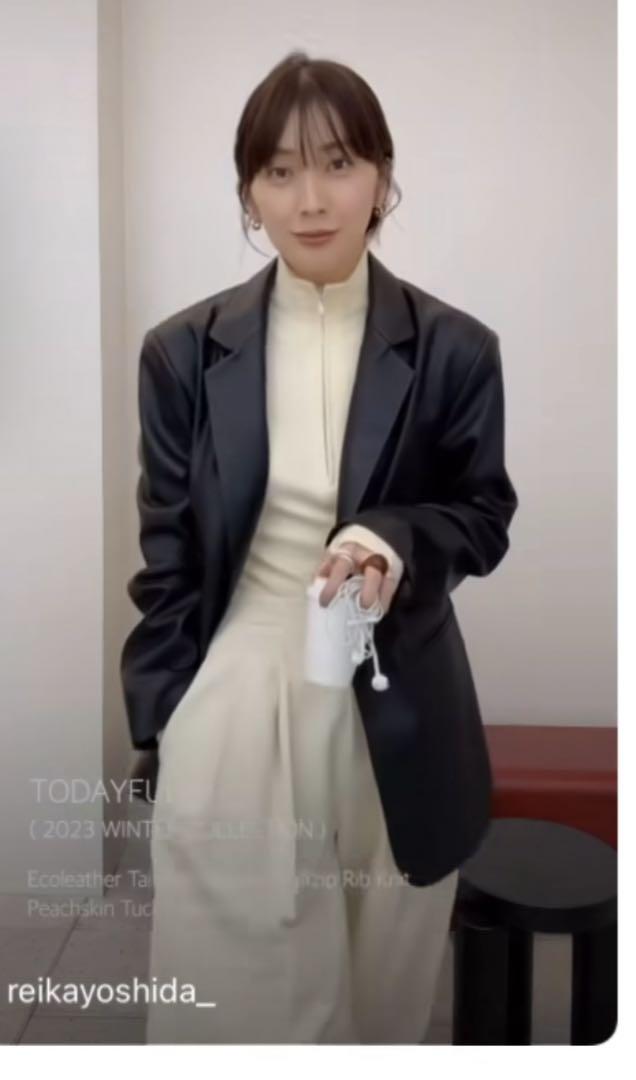 todayful Ecoleather Tailored Jacket