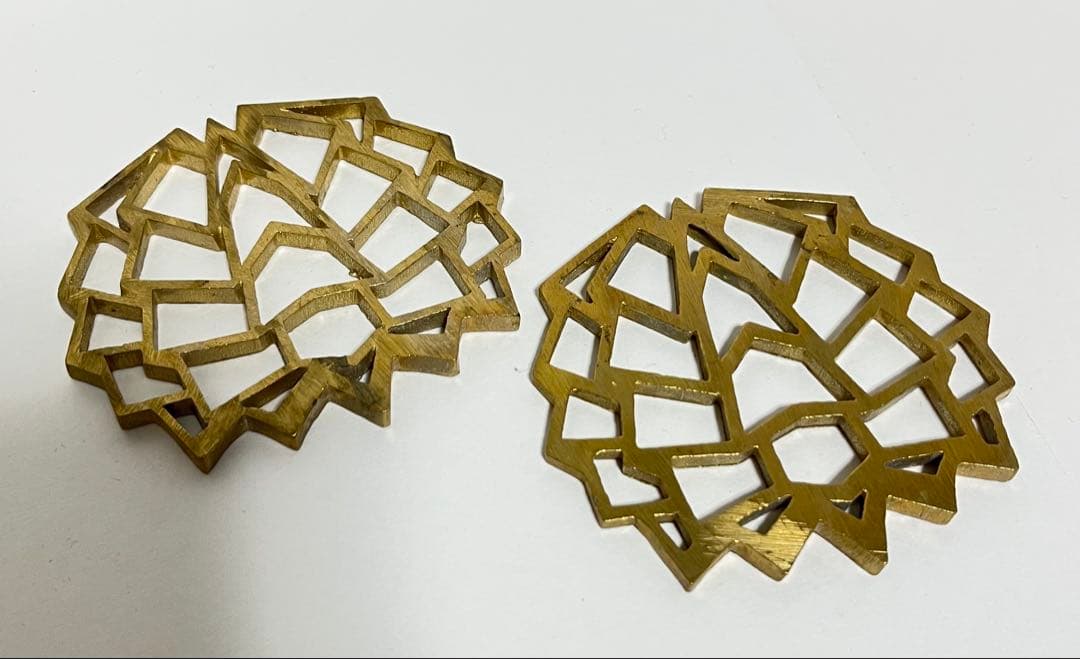 solol 真鍮コースター　2枚