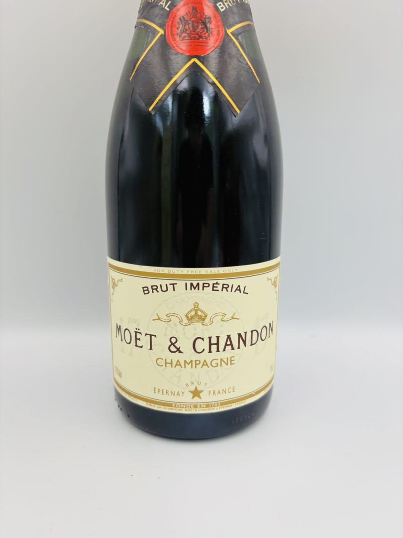 未開栓 シャンパンモエエシャンドンブリュットアンペリアル旧750ml 12% ①