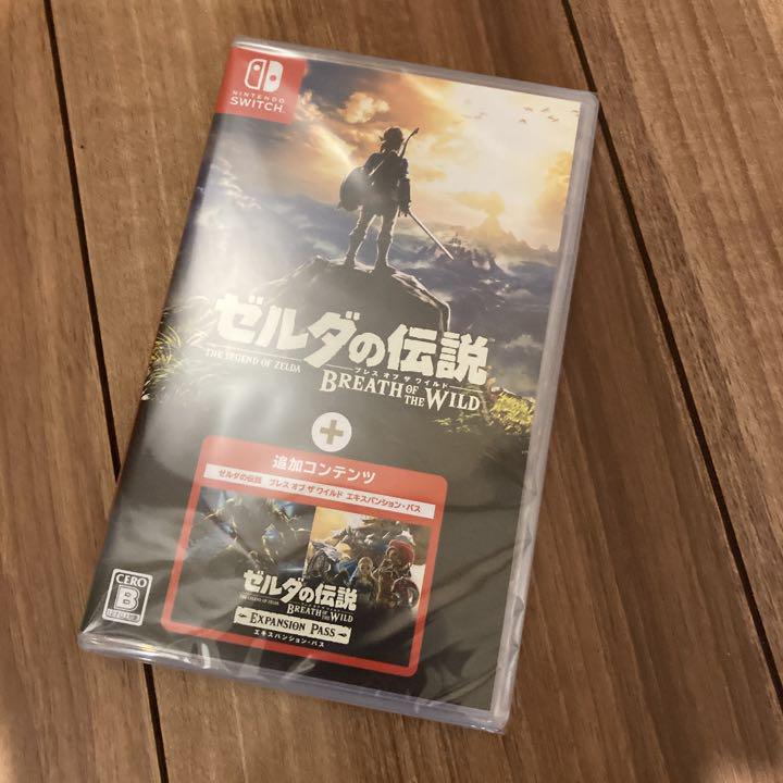 switch ゼルダの伝説　ブレスオブザワイルド＋エキスパンションパス
