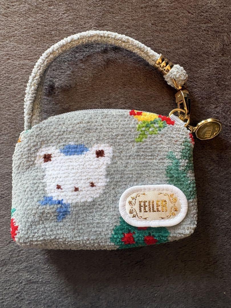 【新品未使用】FEILER familiar ファミリア　フェイラーサイドポーチ