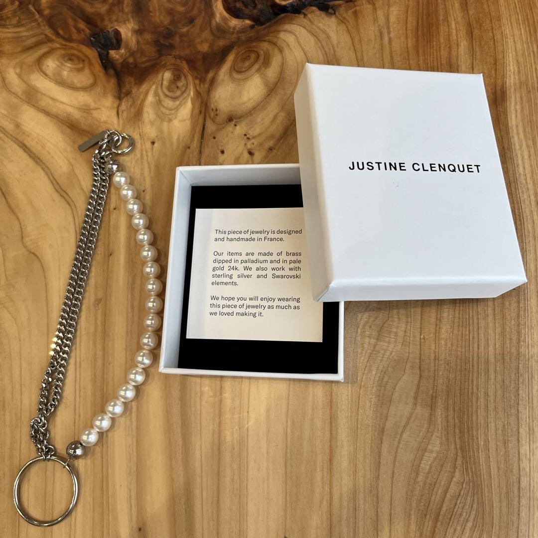 ブランド 品 通販レディース - JUSTINE CLENQUET パール ネックレス