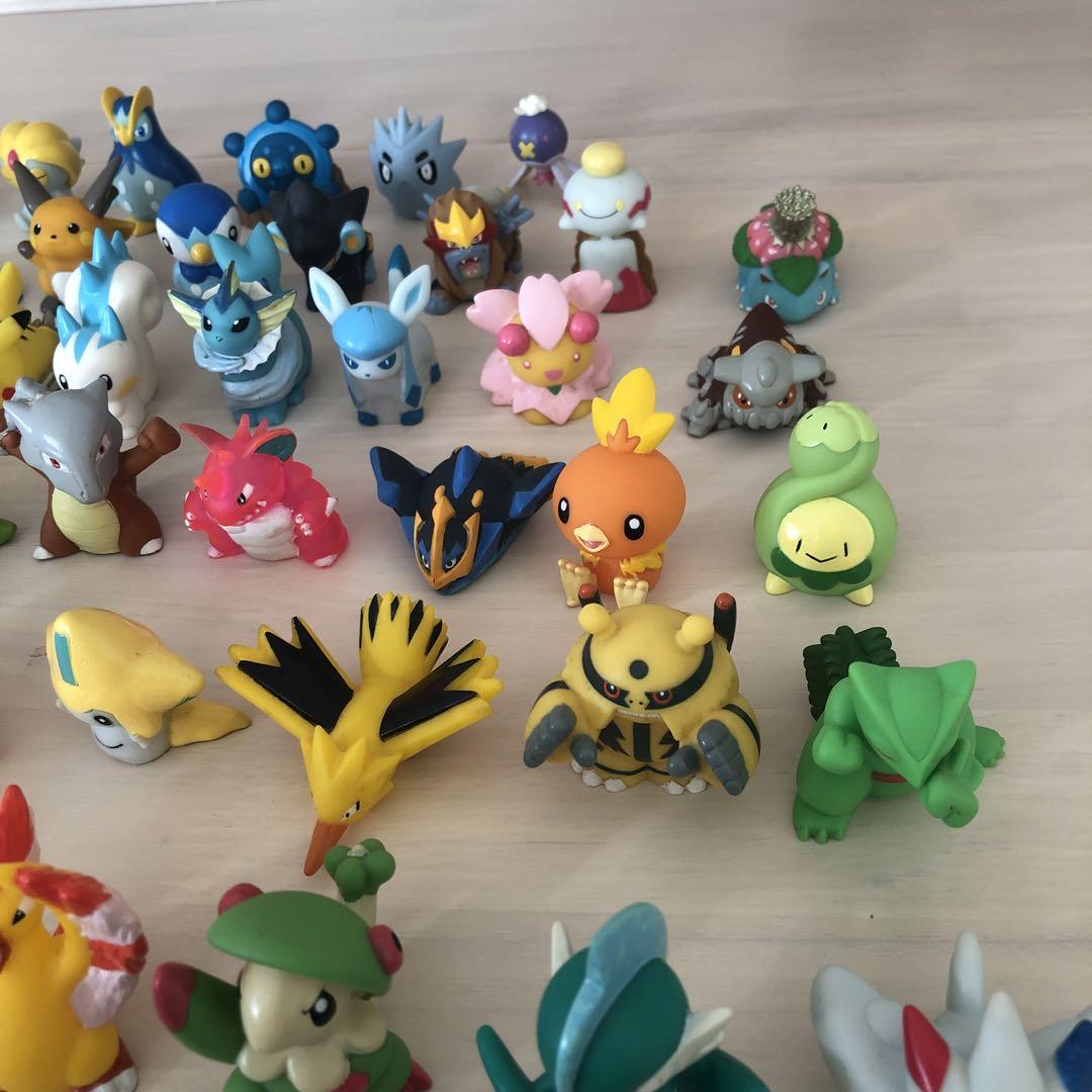 ポケモンソフビ指人形 ポケモン - ポケモン ソフビ 指人形 50体 ピカチュウ ゼクロム