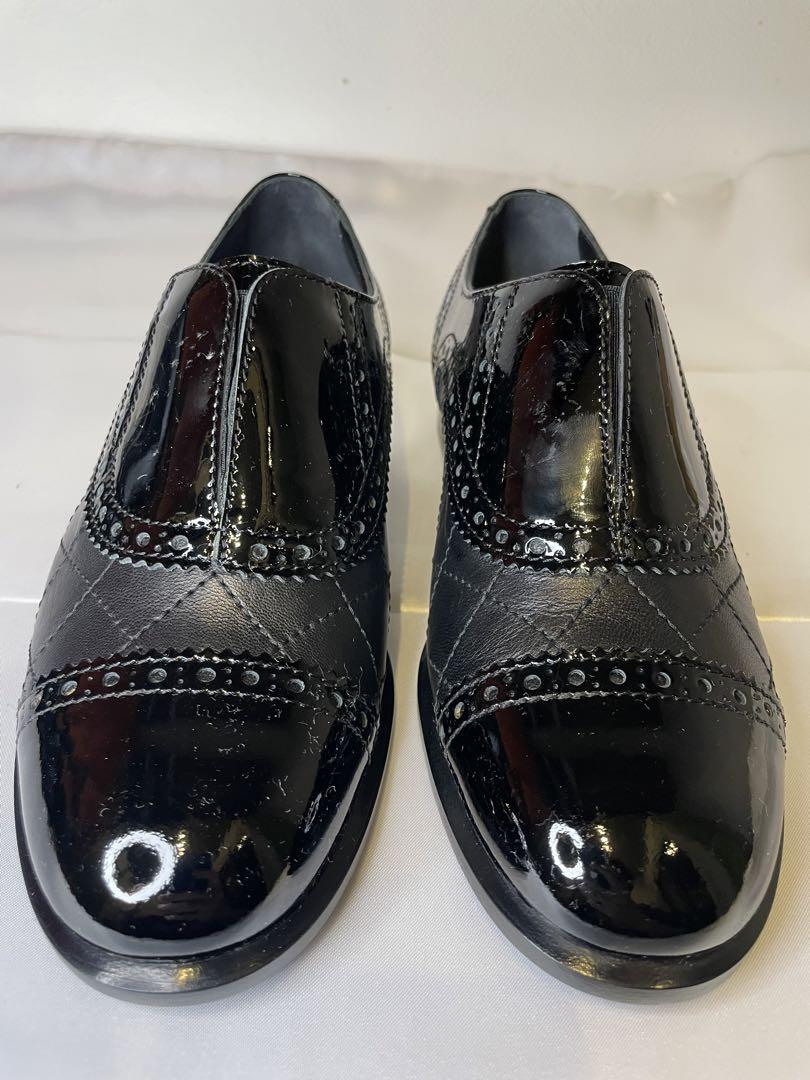 【美品】CHANEL シャネル　マトラッセ　ローファー　35 ブラック