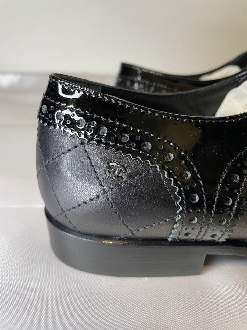 【美品】CHANEL シャネル　マトラッセ　ローファー　35 ブラック