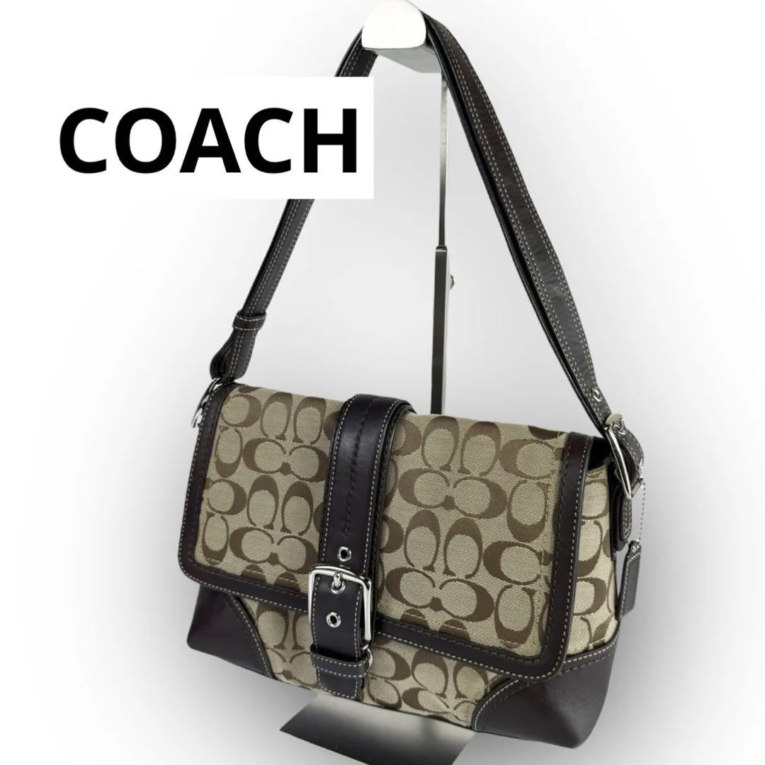 美品❤︎COACH シグネチャ ソーホー メッセンジャー 3WAYショルダーバッグ