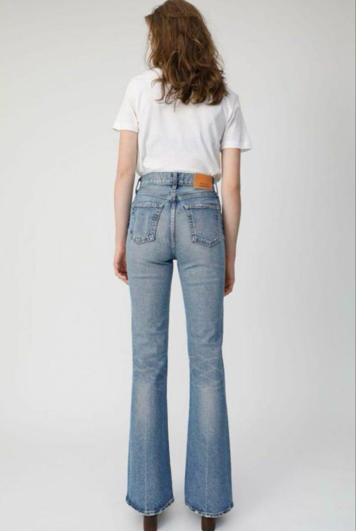 超希少 大人気 MOUSSY MVS FLARE(L) デニム　25