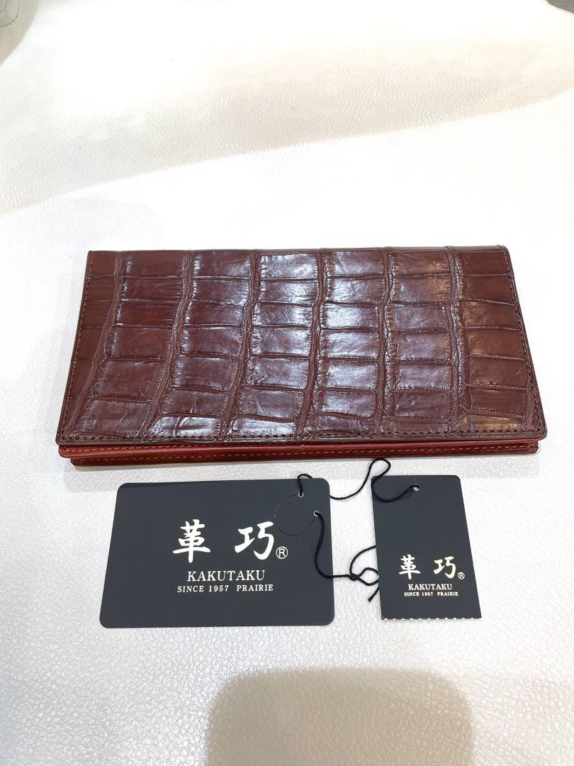 カクタク　KAKUTAKU クロコダイル サイフ　財布　Wallet 12,600円