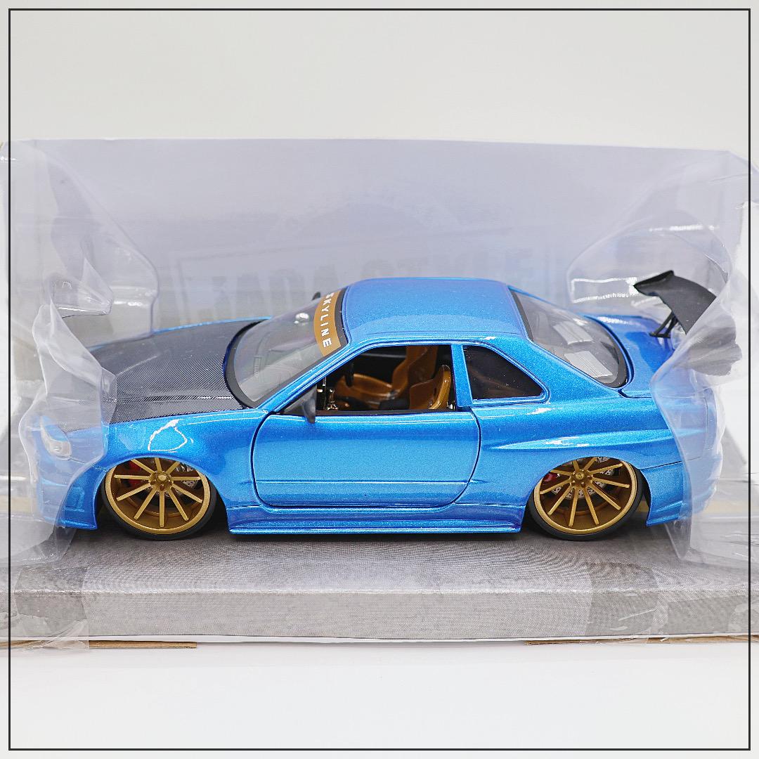 Jada｜NISSAN SKYLINE GT-R BNR34（BIG TIME）