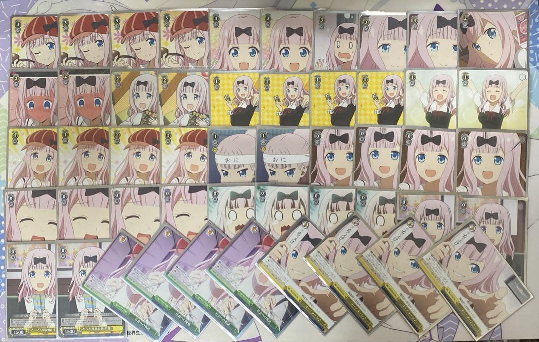 人気トレンド ヴァイスシュヴァルツ かぐや様は告らせたい 藤原千花