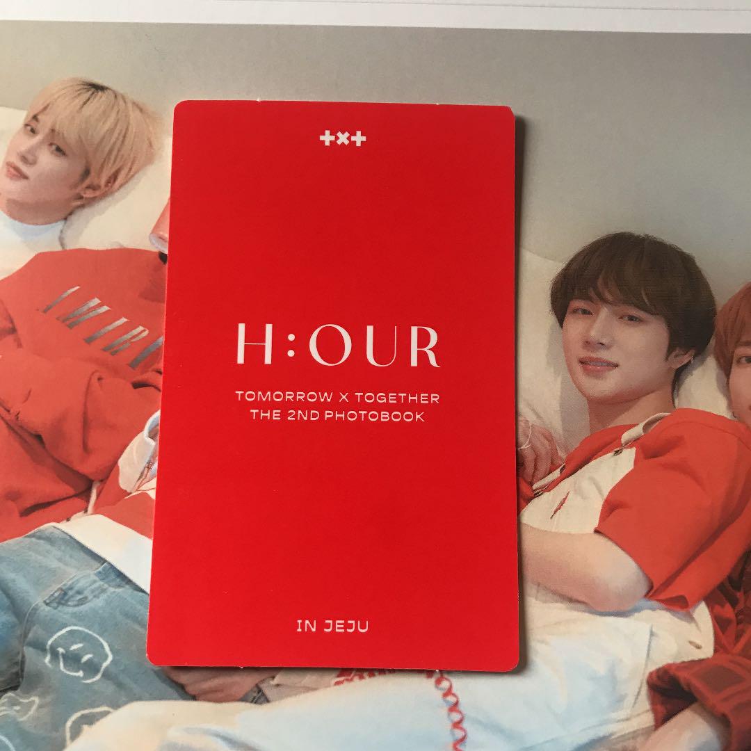 TXT 2nd フォトブック H:OUR ユニットトレカ ヨンジュン ボムギュ