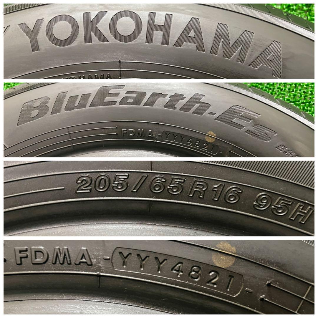ヨコハマ ブルーアース es 205/65r16 21年製 画像6
