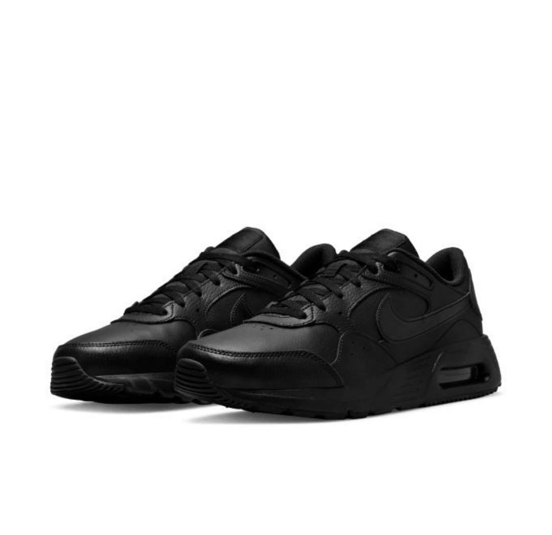 ナイキエアマックス DH9636-001ブラック 黒 レザーNIKE27.5