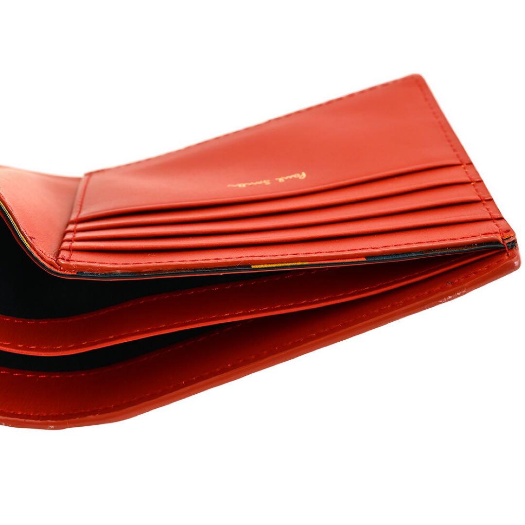 【新品、未使用】Paul Smith 二つ折り財布 オレンジ