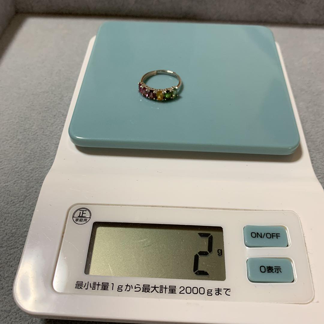 入荷nowオンラインストア 天然石 お値下げ トルマリン リング シルバーs925 アクセサリー
