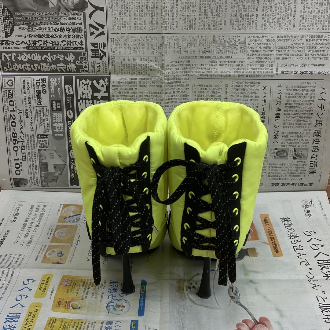 【YELOW】 key lime short boots