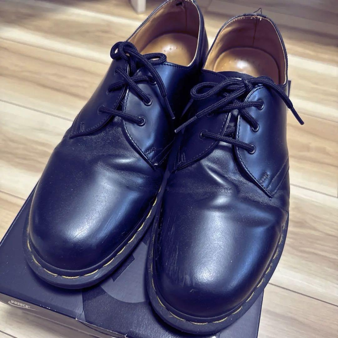 Dr. Martens ブラックレースアップシューズ　28cm