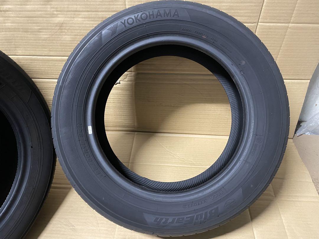 ヨコハマ YOKOHAMA 185/60R15.&2022年製。サマータイヤ。