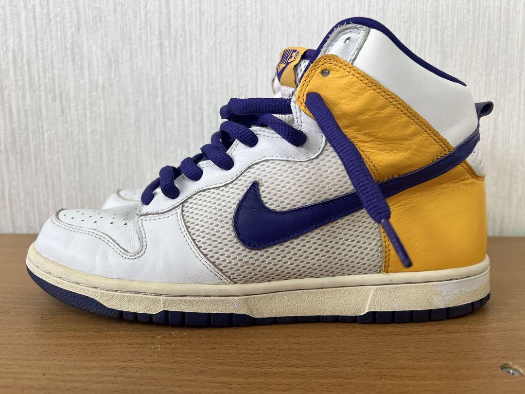 Nike Dunk High Retro Lakers ナイキ ダンクレイカーズ - メルカリ