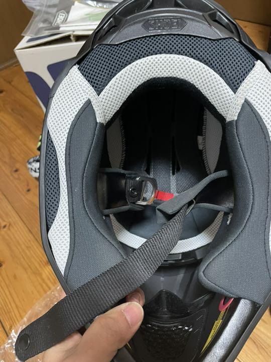 新作お得 SHOEI L 美品 ゴーグルセット q53hi-m97840120690 VFXーW マッドブラック 低価好評