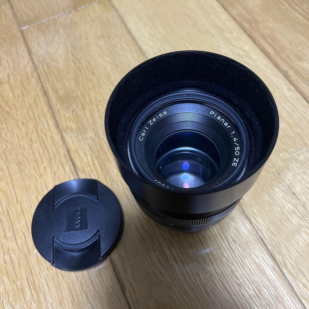 Carl Zeiss Planar T* 50mm F1.4 ZE/フィルター付 Rent a Zeiss Planar T* 50mm f/1.4 ZE (Canon) + Circular ND