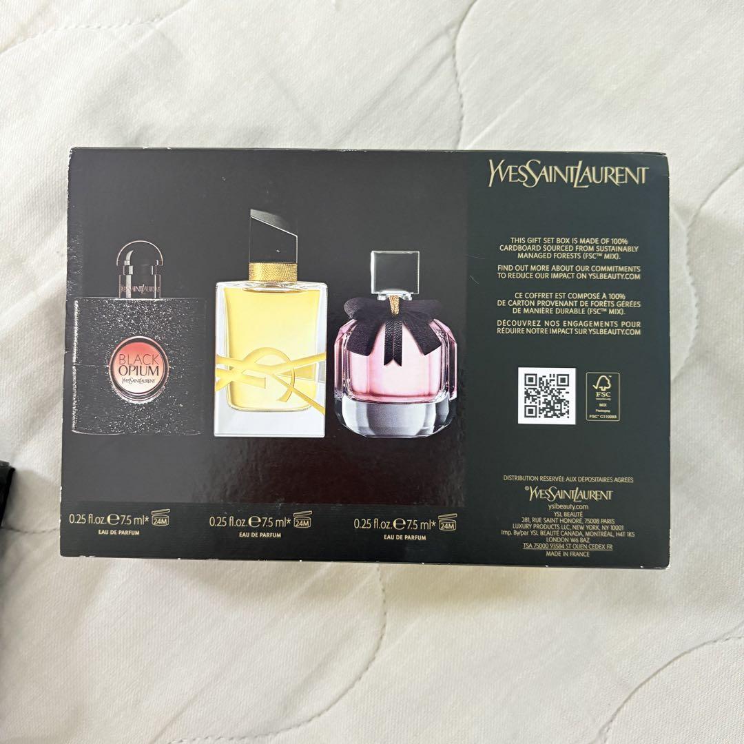 Yves Saint Laurent ミニフレグランス3本 YSL サンローラン