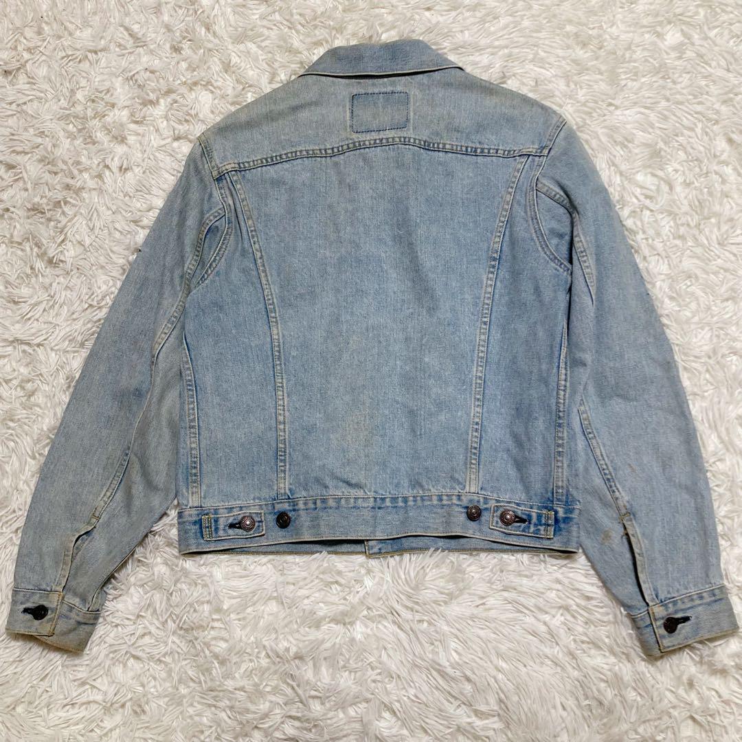 Levi's 71557 トラッカージャケット サイズ40 93年 日本製 LEVI'S(リーバイス) 71557 3rd BIG E 復刻 日本製 90sデニム