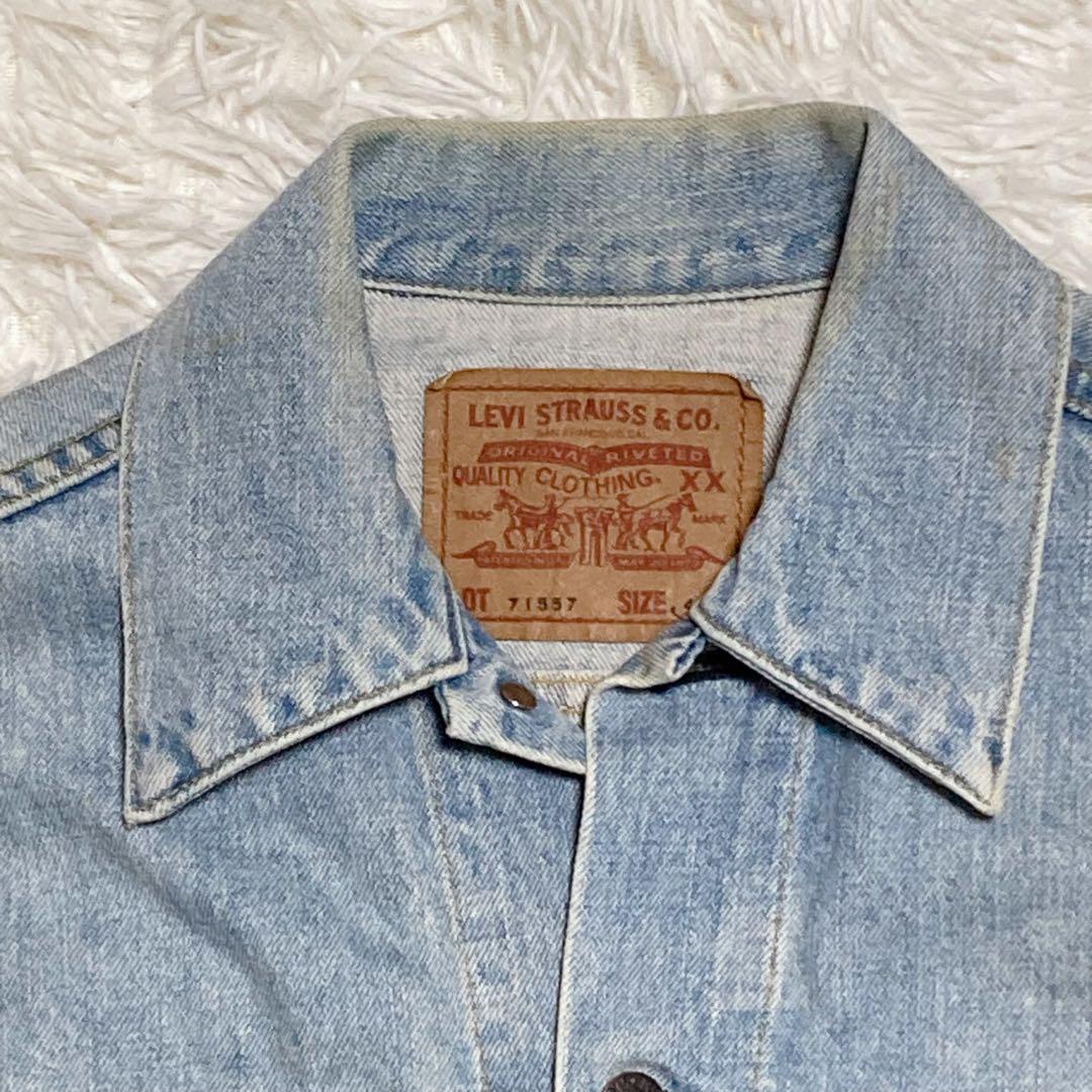 最新入荷 90s Levis 71557 3rd トラッカージャケット サイズ40 ジャケット・アウター