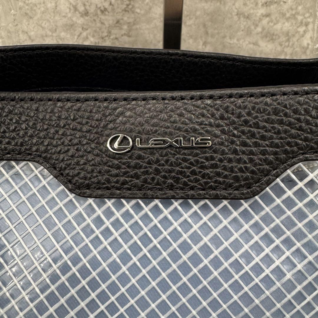 未使用】LEXUS レクサス トートバッグ S クリアチェック バッグ