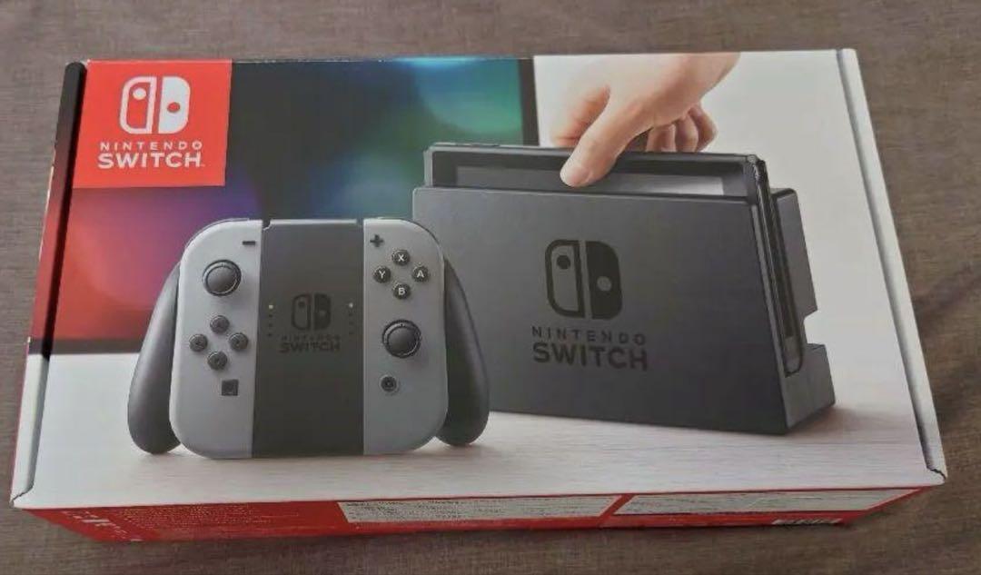 Nintendo Switch グレー 本体 + ポーチ Nintendo Switch グレー 本体 ポーチセット - メルカリ
