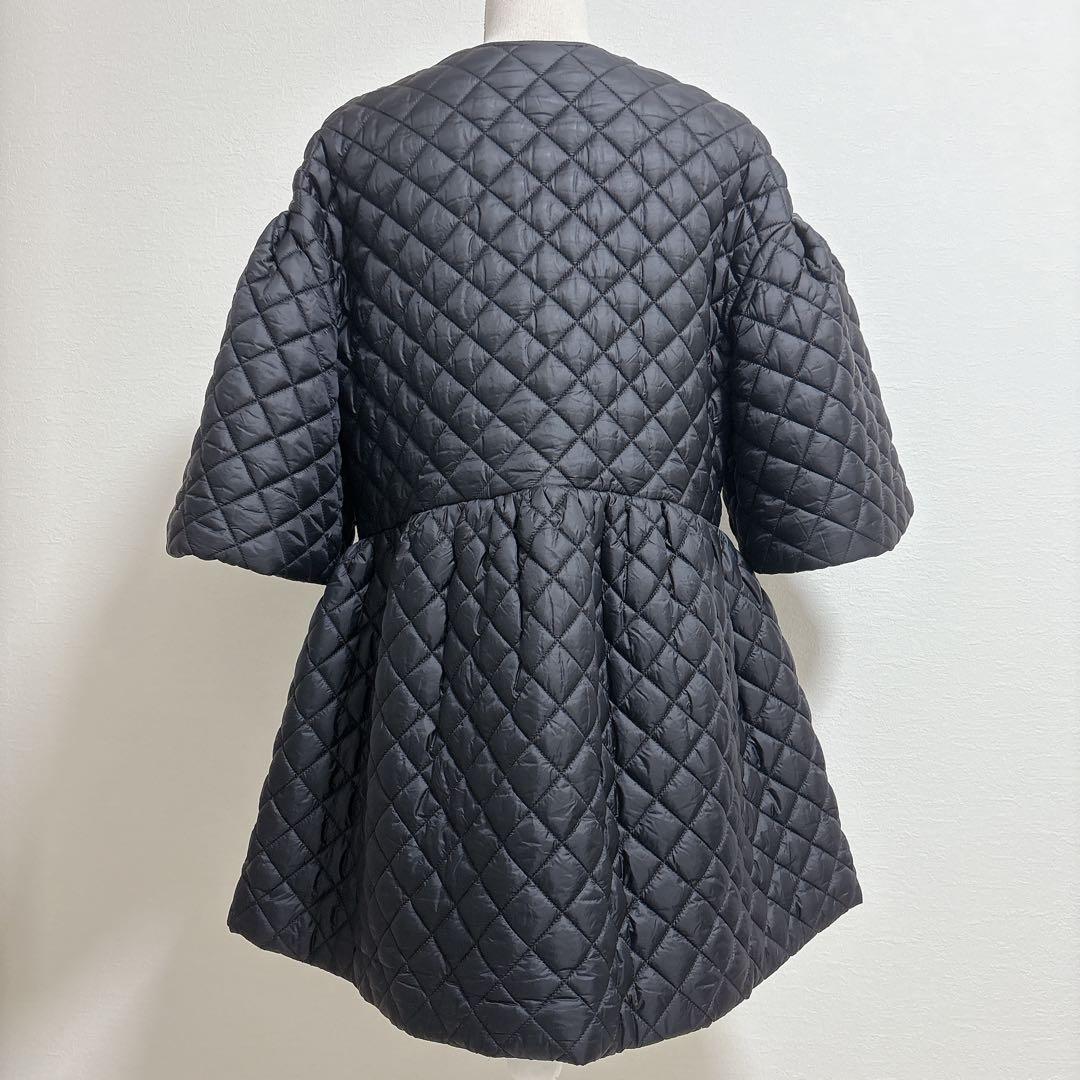 【美品】CELFORD セルフォード キルティングフレアコート F ブラック 【美品】CELFORD セルフォード キルティングフレアコート F ブラック