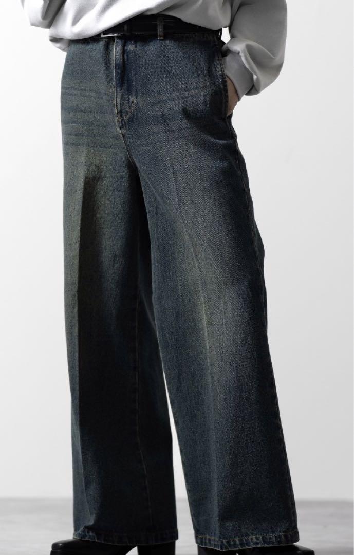 ダークデニム ブーツカットパンツ 5,999円