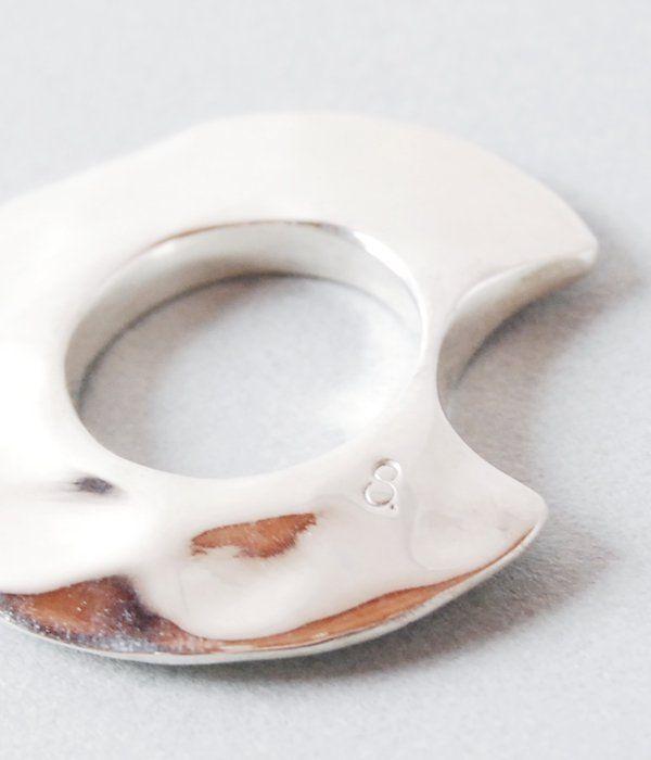 8UEDE　Waver Ring (silver)　スウェード　ジュエリー