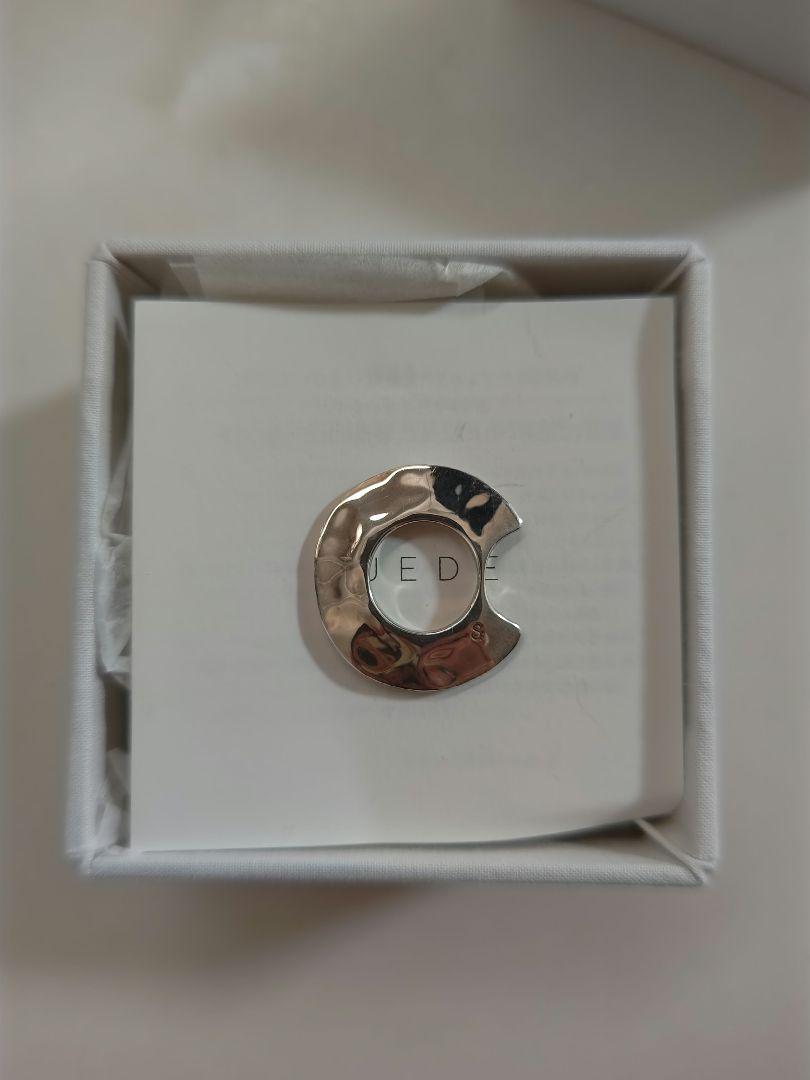 8UEDE　Waver Ring (silver)　スウェード　ジュエリー