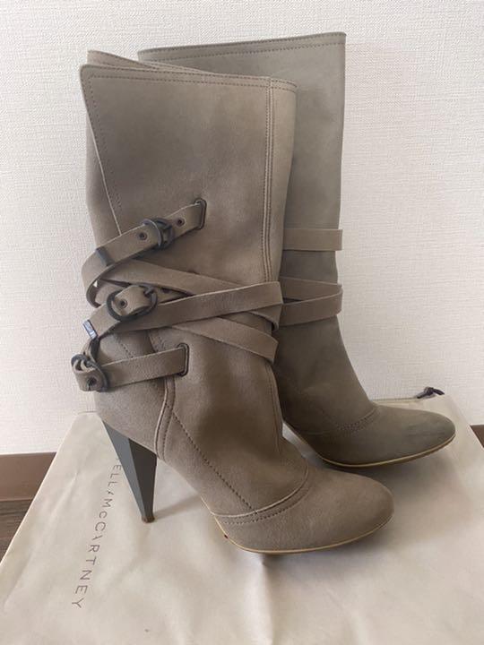定番本物保証 値下げ STELLA McCARTNEY スエードブーツ 9mZ03-m97848151910 通販特価