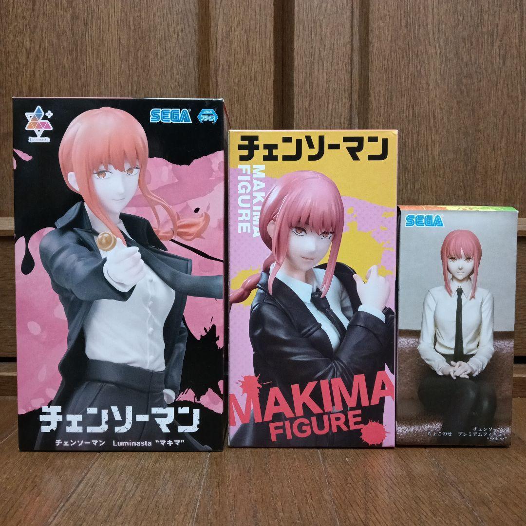 チェンソーマン　マキマ　フィギュア　3体セット チェンソーマン マキマ フィギュア 3体セット - メルカリ