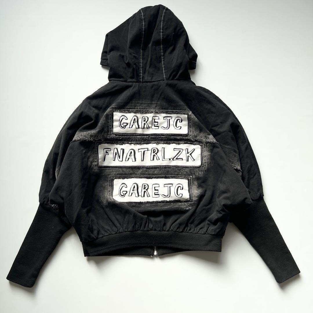 applebum フード ジャケット スウェード 黒 APPLEBUM(アップルバム)ジャケット